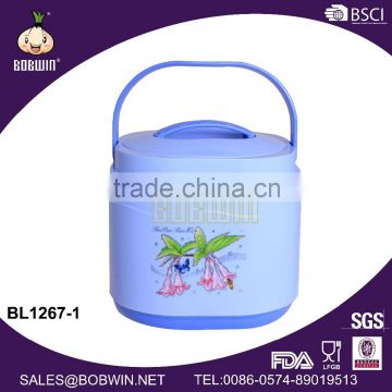 Classical design thermal insulation food container with handle