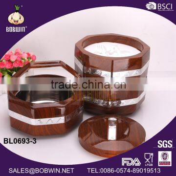 White Marble Double Wall Thermal Food Bowl photo-6