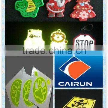 reflective PVC sticker,key chain