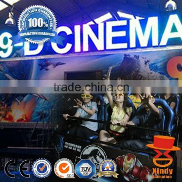 2013 the most popular investment 5D 6D 7D mini moblie theatre in park amusement machine cinema 4d seats