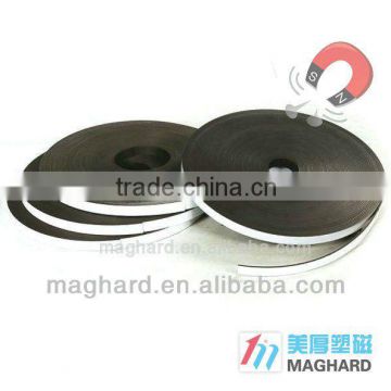 extruding rubber magnet strip magnet coil coated adhesive tape