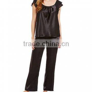 Summer Sleepy Satin Pajamas For Women Adult Sleepwear