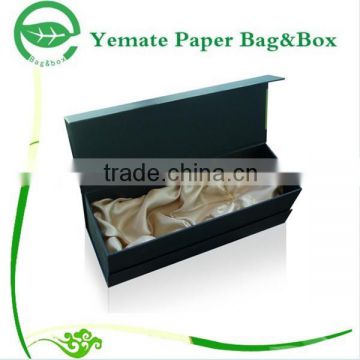 Custom Different Color and Size Bespoke Luxury Rectangle Wine Packaging Boxes, Hinged Paper Wine Box