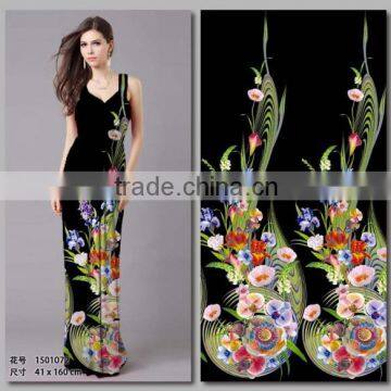 Lightweight printing woven fabric with polyester material
