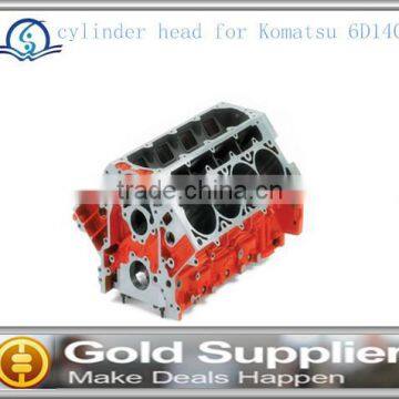 Brand New cylinder head for Komatsu 6D140 with high quality and most competitive price.