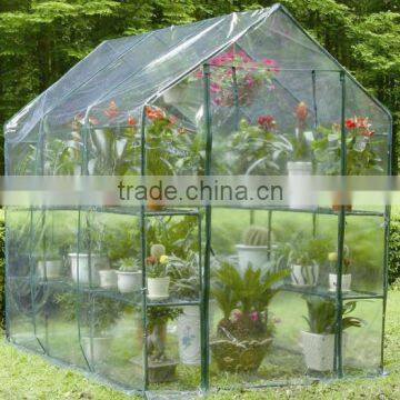 Water proof flower greenhouse,garden pvc greenhouse,easy assembling aluminum greenhouse