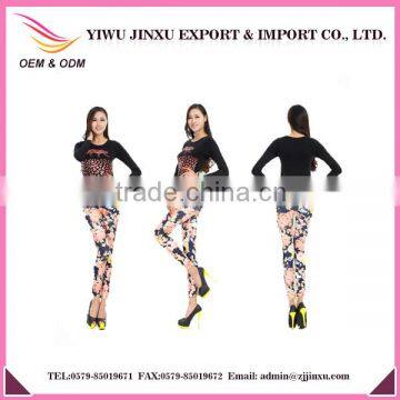 2016 Chinese Factory Wholesale Price Hot Printed Quick Dry Top Quality Women Leggings