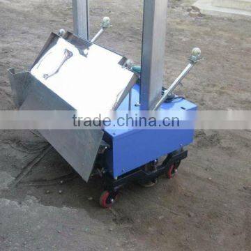 Mobile gypsum auto wall plaster machine for europe machine