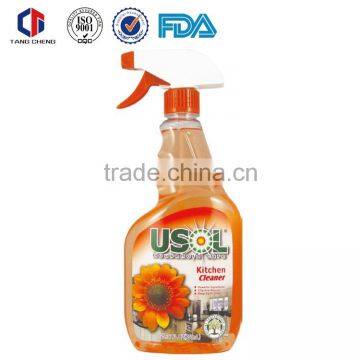 OEM 750ml high efficiency liquid kitchen cleaner