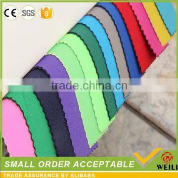 Neoprene shoe material laminated 2-sides 100%Polyester knitted Interlock fabrics