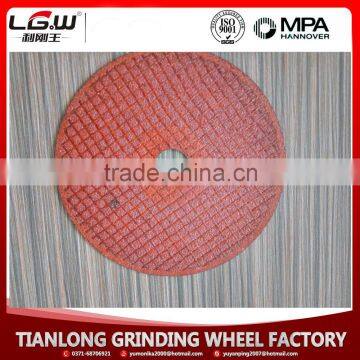 2016 hot selling abrasive cutting disc for metal