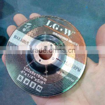 H134 T27-100X6X16mm Good Quality Black/red Grinding Wheel for Metal/inox photo-5