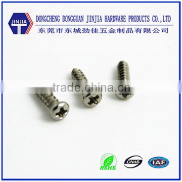 Dongguan screw stainless self-tapping screws