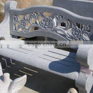 outdoor stone tables and benches for graden