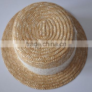 Top Quality Plain Color Paper Straw Hat photo-3