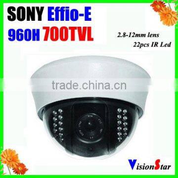 Sony Effio 700TVL IR Camera WDR Night Vision CCTV Camera Systems IR-Cut Indoor Camera