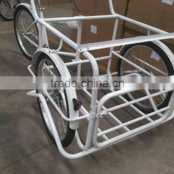 2014 for sale hot sell white ice craem bicycle for adult/wholesale cheap tricycle KB-T-X103