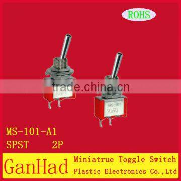 Miniature Toggle Switch 3A 3-Way and 2-way ON OFF ON