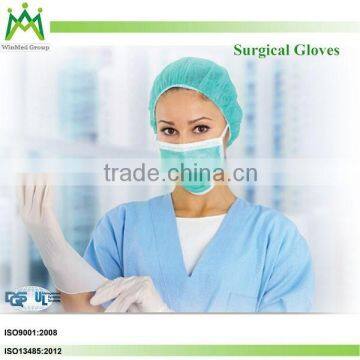 Free Sample soft sterile adhesive wound dressing latex surgical glove