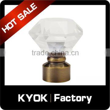 KYOK Latest Plastic Coated Curtain Finial, Fancy Curtain Finials, Plastic Fence Finials photo-3