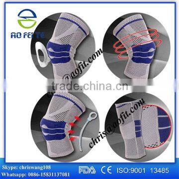 Aofeite Health Protective Knee Pads, Patella Support Knee Brace With Silicone Pad photo-4