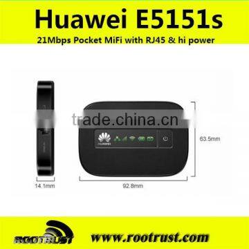 Huawei E5151HSUPA wifi hotspot with rj45 wan port