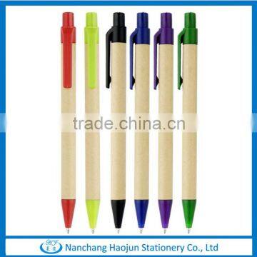 User-Friendly Recycle Paper Pen Eco Pen