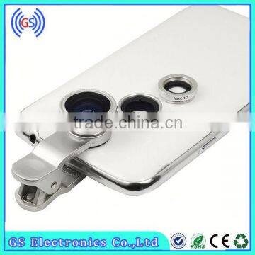 Smartphone Camera Lens Fish Eye Camera Wide Angle Micro Universal Clip for iPhone Android