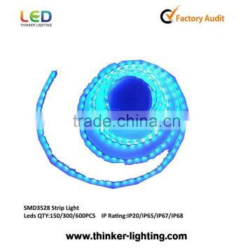 SMD3528 60leds/m waterproof IP67 white color LED strip light