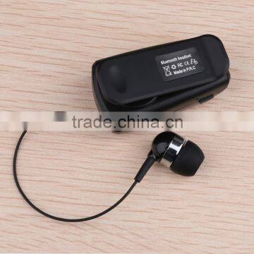 Kingo Manufacture Mini Bluetooth Headset With Retractable Headphone photo-4