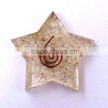 Wholesaler Of Crystal Quartz Orgonite Pentagram Star : India