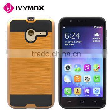 Wholesale durable hard hair line pc case back cover case for Alcatel OT5015A                        
                                                                                Supplier's Choice