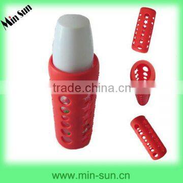 Heat Insulated Silicon Baby Feeding/Milk Bottle Cover