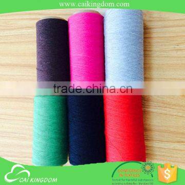 Eco friendly Nm20/1 colored cotton glove yarn