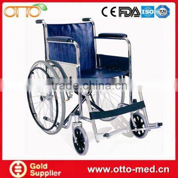 Economy steel manual standard wheelchair