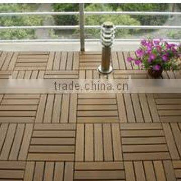 Pure PS Outdoor Deck & Patio Flooring Interlocking Tiles 12 X 12 Inch