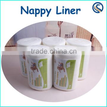 Biodegradable Diaper Bamboo Liner, Diaper Liners,Flushable Diaper Liner