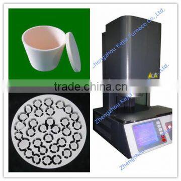 High temperature CAD vacuum dental porcelain furnace