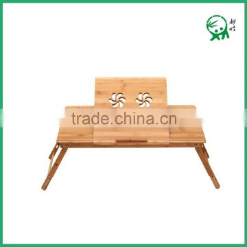 Folding Bamboo Table on Bed for Laptop PC Computer                        
                                                Quality Choice