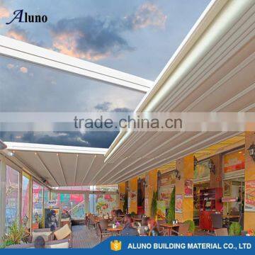 Retractable Canvas Pergola /Pergola With Retractable Fabric Roof photo-4