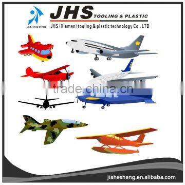 plastic airplane model by mold