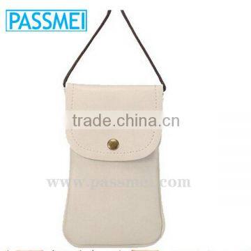 Leather Cellphone Neck Pouch Bag With Card Houlder Adjustable Sling Leather Holder for Iphone 6s photo-1