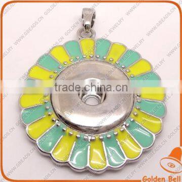 CJ2069 wholesale  necklace clip snap button pendant, fashion jewelry snaps for pendant,snap charm jewellery