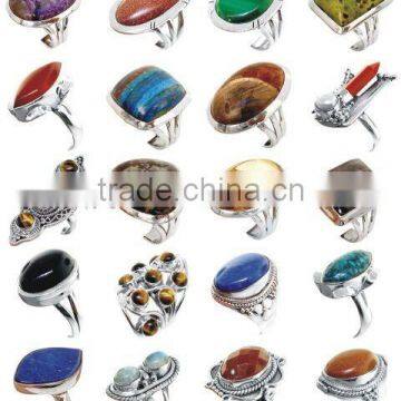 Silver gemstone jewelry b2b marketplace casting silver jewelry