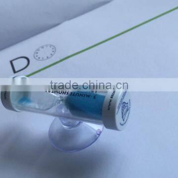 Plastic Waterproof Shower Sand Timer Mini Hourglass Factory