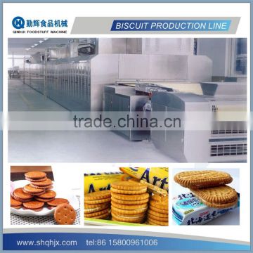 small scale biscuit factory machine