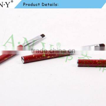 ANY 2016 New Fashion Mental Handle Oval Imported Nylon Hair Nail Art Gel Brush Pure Color Hot Sale photo-5