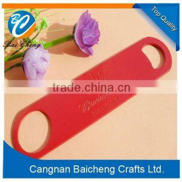 Blank promotion metal bottle opener supplier with cheap price