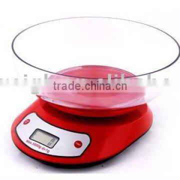 5kg Digital Cook Kitchen Scale with bowl