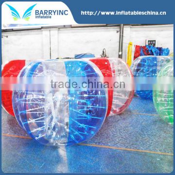 Comercial kids size 1.5m 1.8m adult inflatable bumper ball